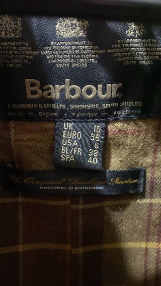 Chaqueta Barbour Marrón Acolchada