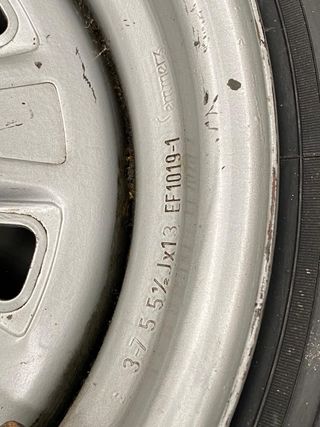 LLANTA 5,5x13 FU SEAT 131 124 FL RUEDA REPUESTO