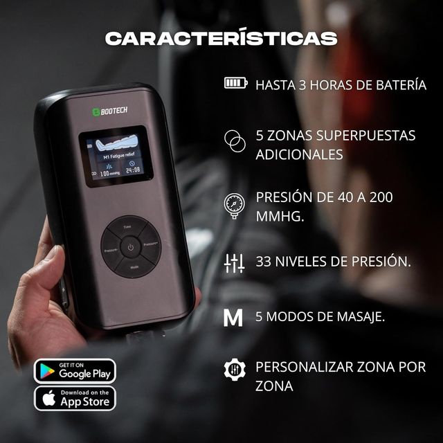 Botas Masaje Compresión Piernas - Talla ( L  )