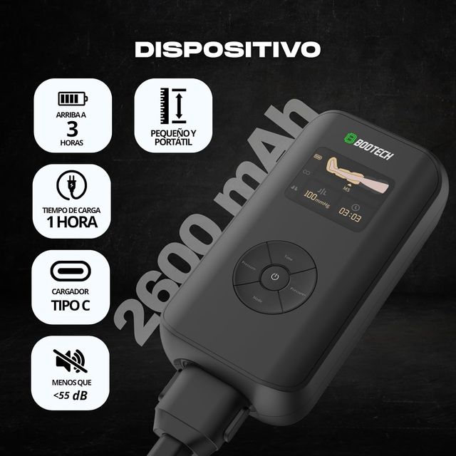 Botas Masaje Compresión Piernas - Talla ( L  )