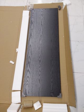 VASAGLE Tavolo Bar, Tavolo Cucina Rettangolare Stretto, Tavolo Alto con Struttura in Metallo Robusta, 40 x 120 x 90 cm, Montaggio Semplice