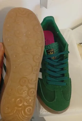 Adidas Gazelle Verde Talla 37 1/3