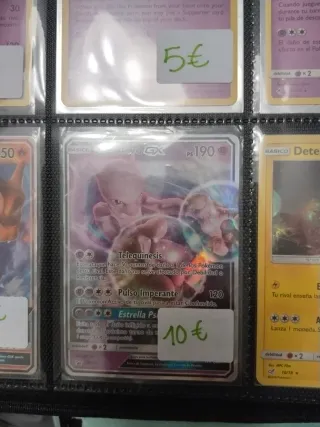 Carta Pokémon Mewtwo GX 190 PS