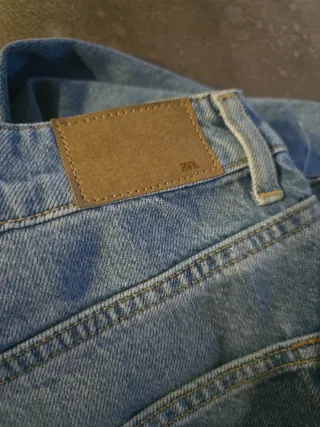 Pantalón vaquero Zara Wide Leg