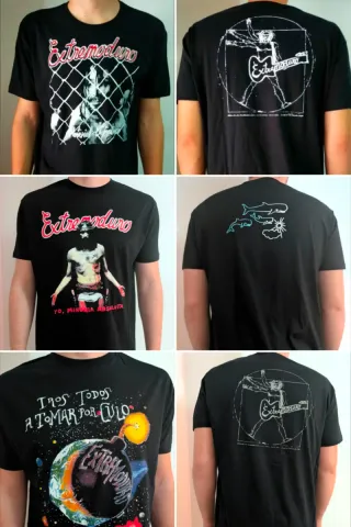 JOSELE // 3 CAMISETAS EXTREMODURO - 2 XXL y 1 XL.