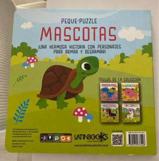Mascotas - Peque Puzzle--latinbooks International