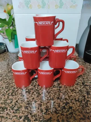 Tazas Nescafé de cerámica