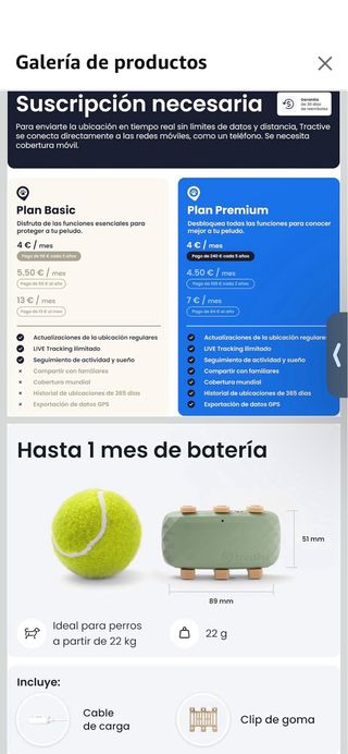 Tractive GPS Grande XXL verde oliva