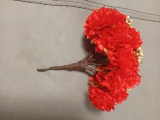 Hombreras Flamencas Rojas y Doradas