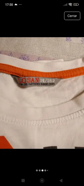 Lote 3 camisetas niño