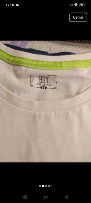 Lote 3 camisetas niño