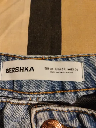 Pantalón tejano ancho talla 36