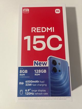 Xiaomi Redmi 15C 128GB + cable