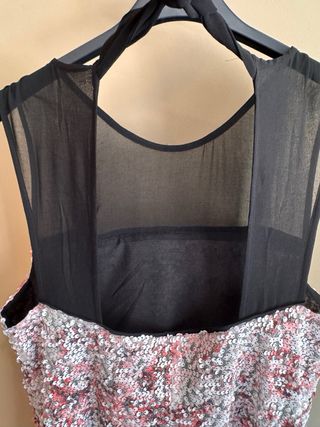 Vestido fiesta lentejuelas Talla M