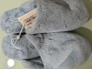 Zapatillas casa mujer Énfasis azul  claro Nuevas