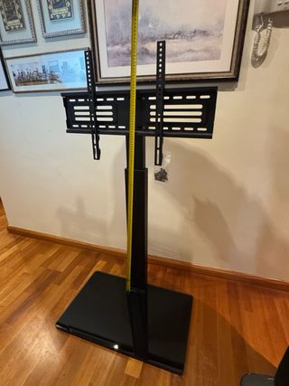 Soporte de TV de suelo negro
