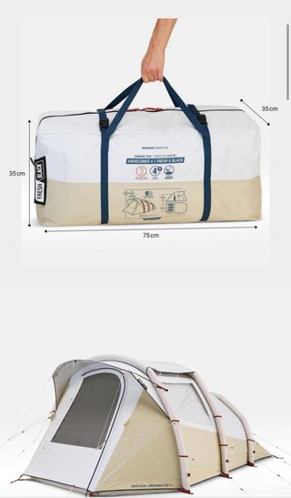 Tienda de campaña Quechua Air Seconds 4.1