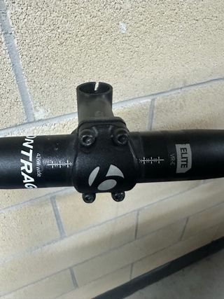 Manillar y potencia aluminio carretera Bontrager