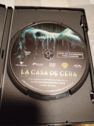 La Casa de Cera DVD Terror Español