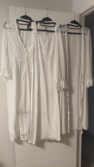 Conjunto Novia Encaje Blanco