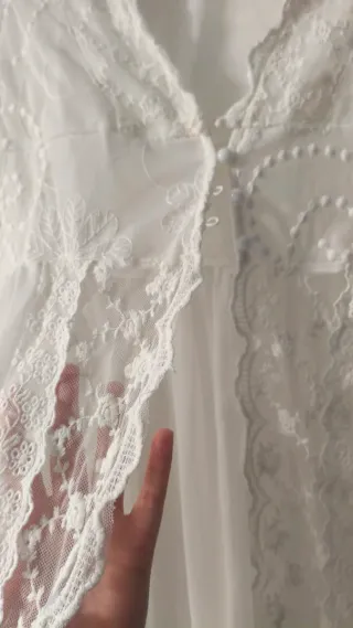 Conjunto Novia Encaje Blanco