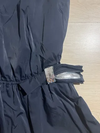 Vestido Adolfo Dominguez Negro Fiesta