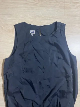 Vestido Adolfo Dominguez Negro Fiesta