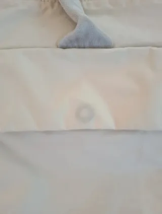 Borsa Zippo color panna