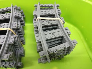 Lote Vías Tren Lego