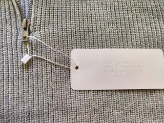 Maison Margiela Jersey Cremallera Gris