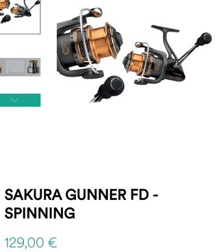 Sakura Gunner 2012 FD Carrete Pesca