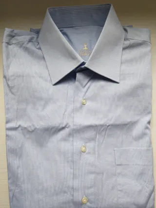 Camisa de vestir azul