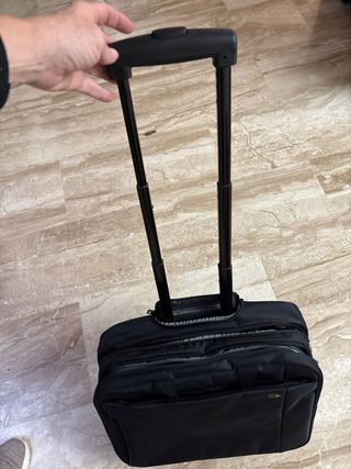Maletín trolley de viaje negro