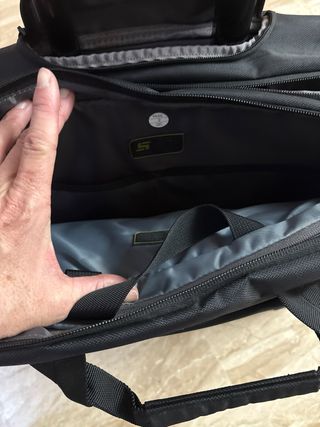 Maletín trolley de viaje negro