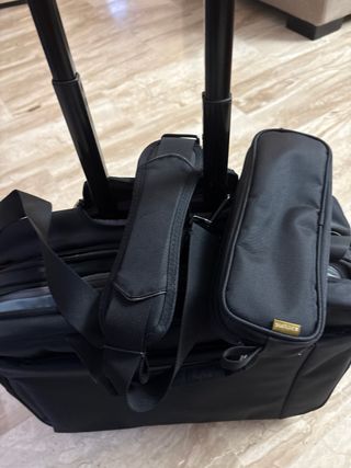 Maletín trolley de viaje negro