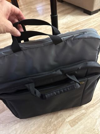 Maletín trolley de viaje negro