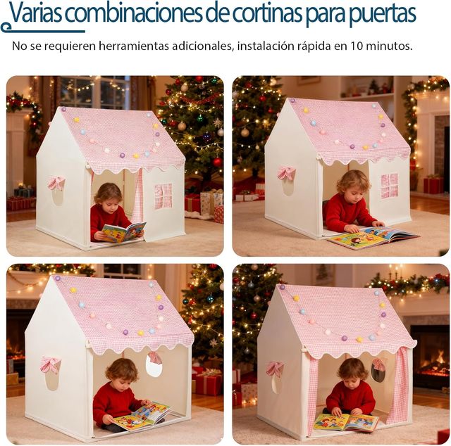 Tienda Tipi Infantil con Luces LED