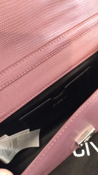 Borsa Motivi viola e argento