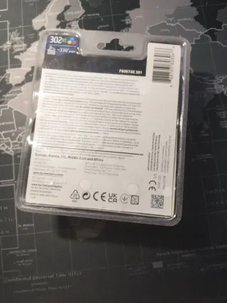 HP 302XL Cartucho Tinta Tricolor