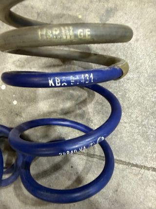 Muelles H&R para golf 7,5