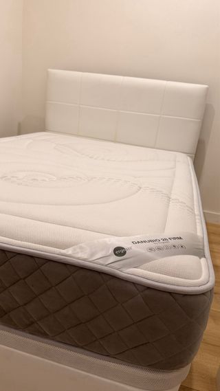 Cama canapé abatible + colchón + cabecero