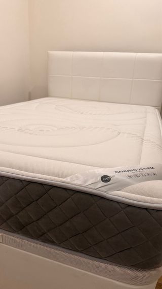 Cama canapé abatible + colchón + cabecero