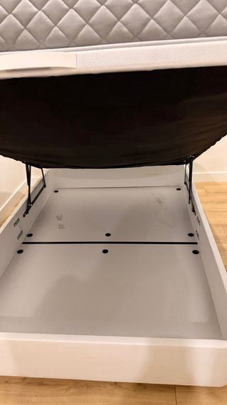 Cama canapé abatible + colchón + cabecero