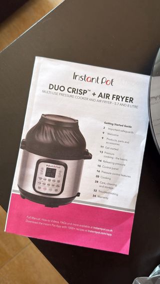 Instant Pot Duo Crisp + Freidora de Aire