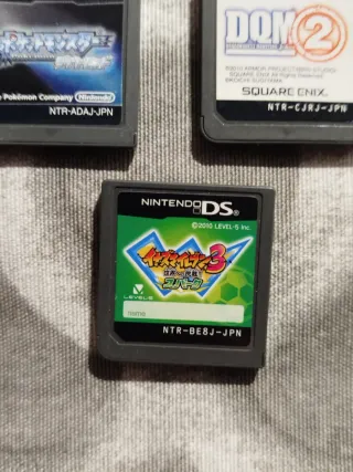 3 Juegos Nintendo DS (Pokémon, DQM-2, Inazuma)
