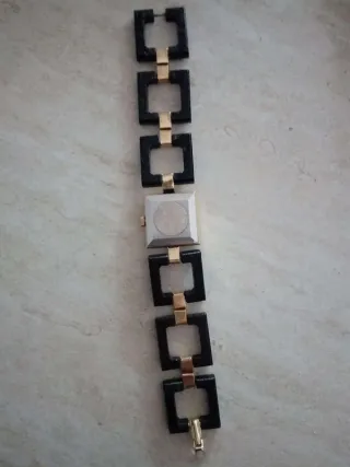 Orologio Certina vintage oro e nero