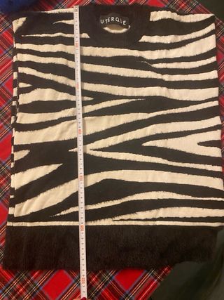 Chaleco Uterqüe Cebra Talla S