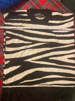 Chaleco Uterqüe Cebra Talla S