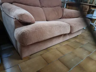 Sofá de 2 plazas de tela