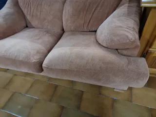 Sofá de 2 plazas de tela